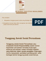 Tanggung Jawab Sosial Dan Etika Manajemen