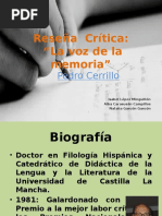 La Voz de la Memoria