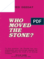 Who Moved The Stone?