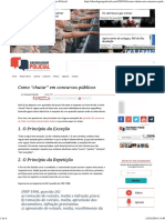 Como _chutar_ Em Concursos Públicos - Abordagem Policial