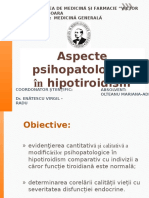 Olteanu. Aspecte Psihopatologice in Hipotiroidism