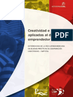 Creatividad e Innovación Aplicadas Al Desarrollo Emprendedor