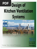 SCDF FSM Briefing - Kitchen Exhaust Duct (KED) | PDF | Fires | Duct (Flow)