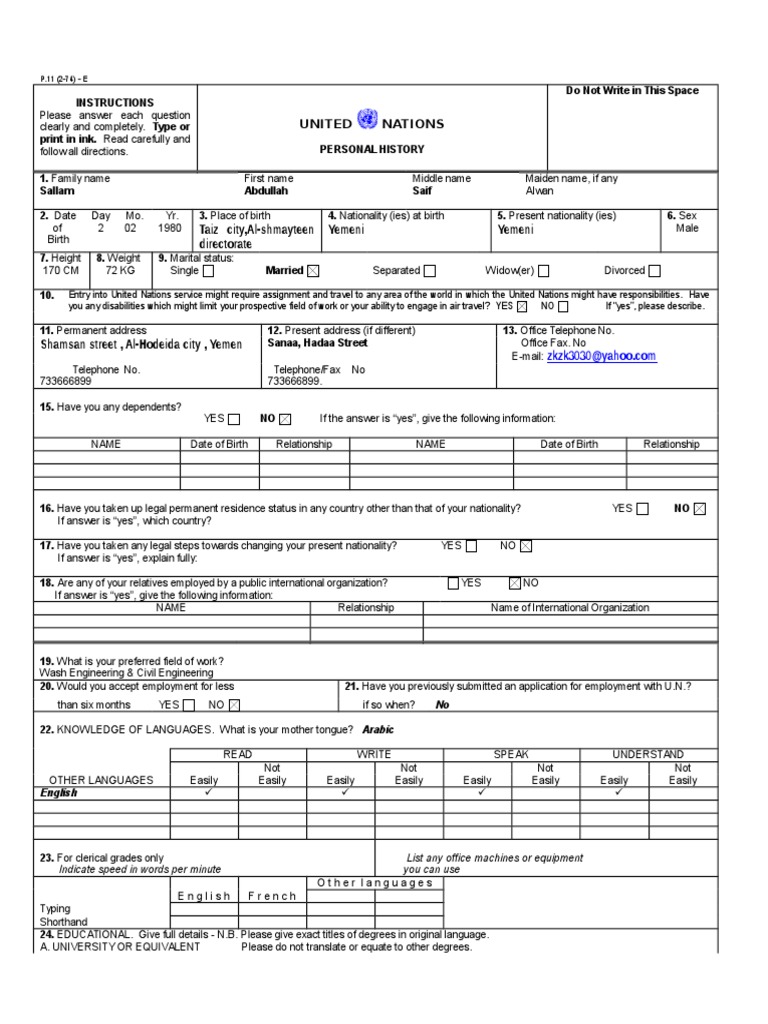 United Nations List Any Office Machines or Equipment You Can Use