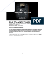 Audiority TS1 TransientShaper Manual
