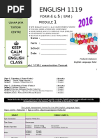 Download MODULE 1 SPM 2016- Introduction to 1119 ENGLISH  SECTION A QUESTIONS doc by peragas SN310213633 doc pdf