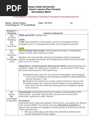 lesson plan
