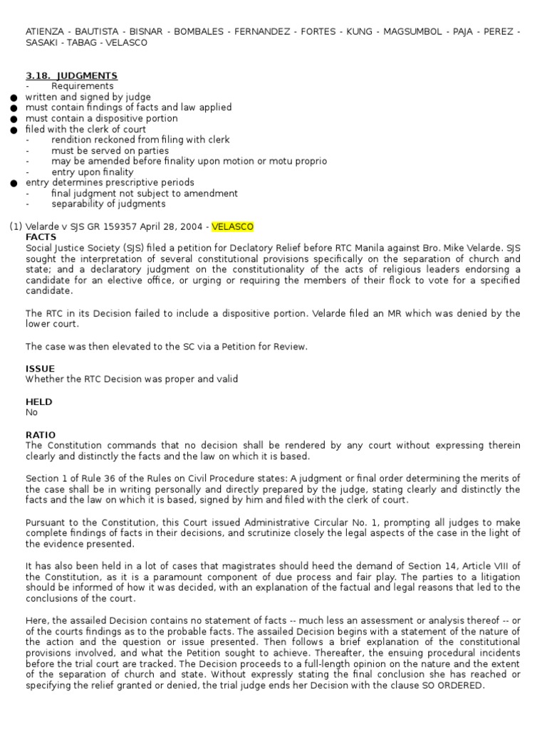 Remedial Law Case Digest PDF Lawsuit Laches (Equity)