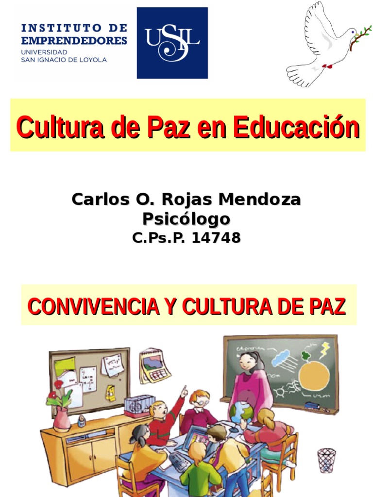 10 Estrategias Para Promover Una Cultura De Paz En La Escuela – JRRMO