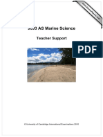 9693 Marine Science As Teacher Support