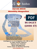 IASbaba's March Monthly Magazine PDF