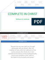 Complete in Christ