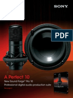 A Perfect 10: New Sound Forge Pro 10 Professional Digital Audio Production Suite