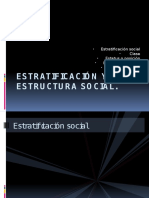 Estratificacion y Estructura Social 