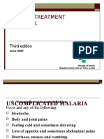 Malaria Treatment Protocol: Third Edition