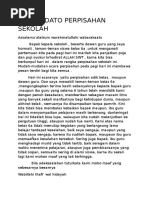 Pidato Perpisahan Sekolah