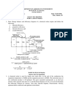 Rocket Propulsion-2 ct-1 QP Key-2016