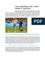 Download Prediksi Terbaru Manchester City vs Real Madrid 27 April 2016 by Beritasports Abk SN310242100 doc pdf