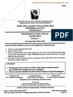 Kertas 1 Pep Pertengahan Tahun Ting 4 Terengganu 2012 - Soalan PDF