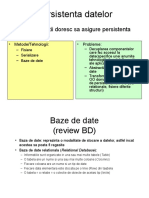 Baze de Date Si Utilizarea Acestora