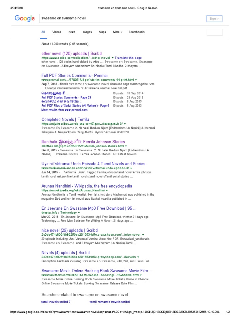 Penmai serial stories forums