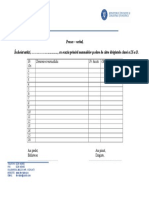 Proces Verbal Primire Manuale Diriginte