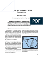 Forensic DNA Analysis (Module 3)