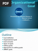 Organizational Goal