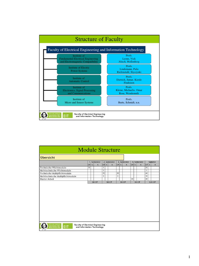 Electrical Engineering Faculty Structure | PDF | Science & Mathematics ...
