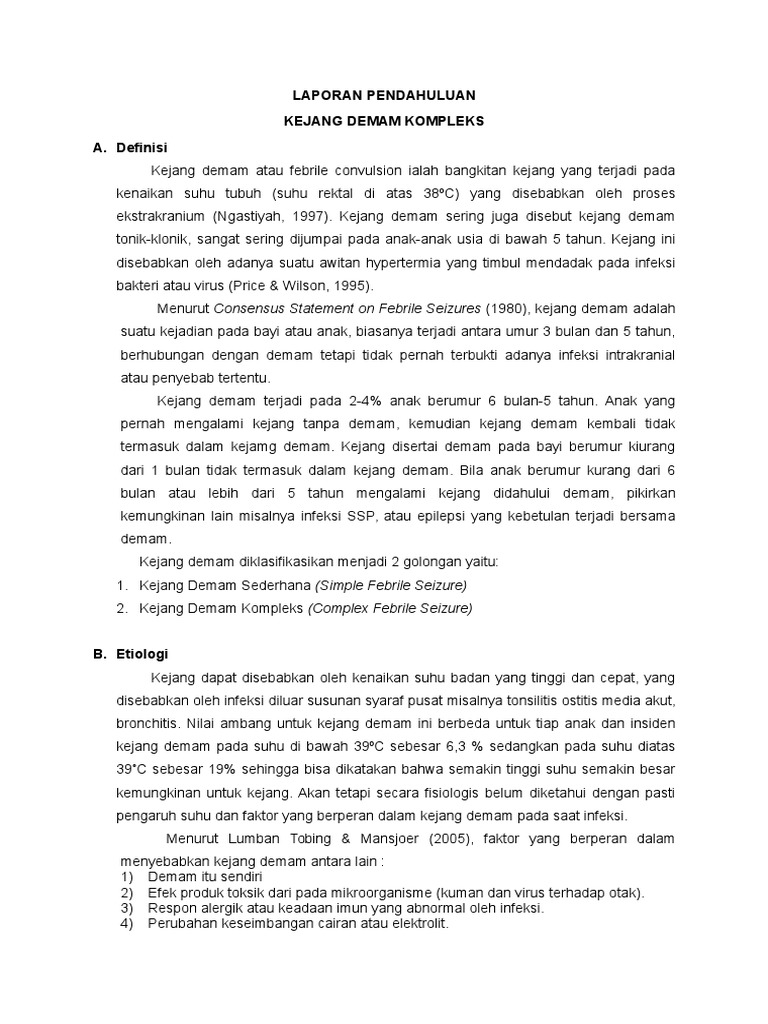 LP Kejang Demam