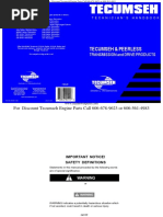 Tecumseh Peerless Transmission Transaxles Differentials Service Repair Manual 691218