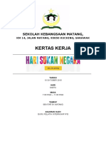 Proposal Hari Sukan Negara 2015 SK Matang