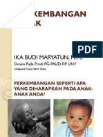 PERKEMBANGAN ANAK