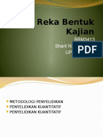 Reka Bentuk Kajian BBM3413