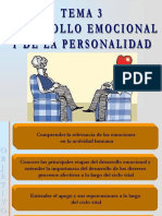 Tema 3. Desarrollo Emocional y de La Personalidad