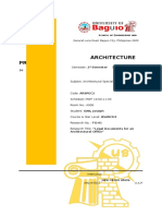 Architecture Program: General Luna Road, Baguio City, Philippines 2600