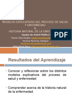 Modelos Explicativos Del Proceso de Salud y Enfermedad 