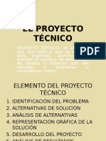 Elementos de Un Proyecto Técnico