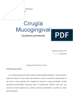 Cirugía Mucogingival Informe