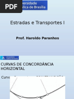 8 - Curva de Transição - Estrada e Transportes I