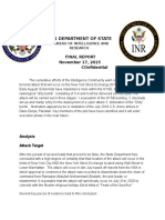 U.S Department of State: Final Report November 17, 2015 Confidential