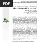 Analise de Causa de Paradas Em Máquinas