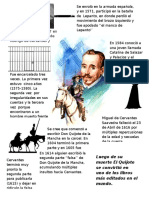 Infografia de Miguel de Cervantes