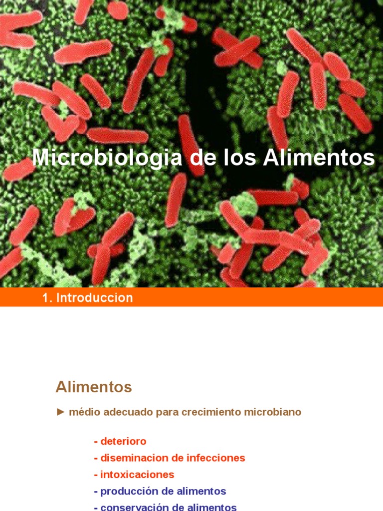 Microbiologia Dos Alimentos | PDF | Alimentos | Microorganismo