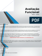 Avaliação Funcional No Idoso