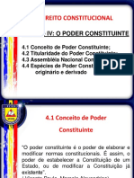 Unidade IV - Poder Constituinte