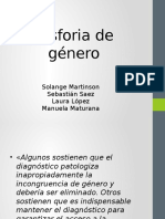 Disforia de Genero