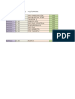 Horarios Dia Lunes