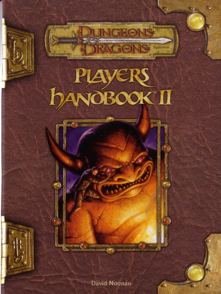 Dnd Player Handbook Pdf DND - Players Handbook 2 | PDF