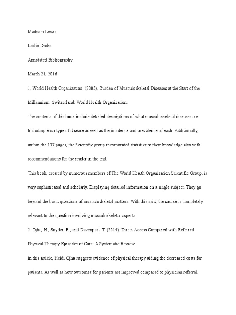 Jama annotated bibliography image